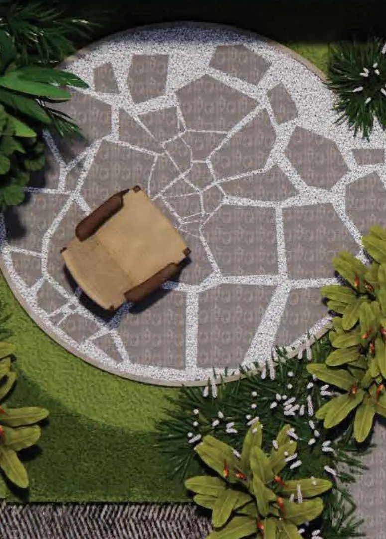 Art-led landscaped pathway